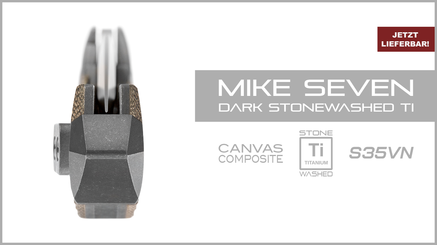 Mike Seven Dark Stonewashed Ti